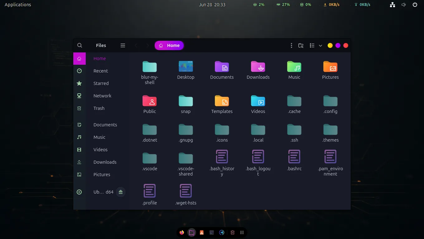 Tampilan File Explorer